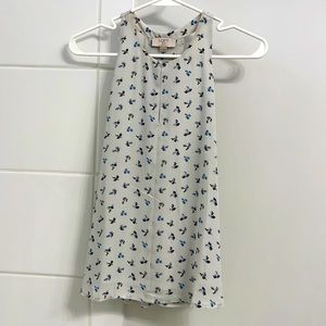 Loft sleeveless top